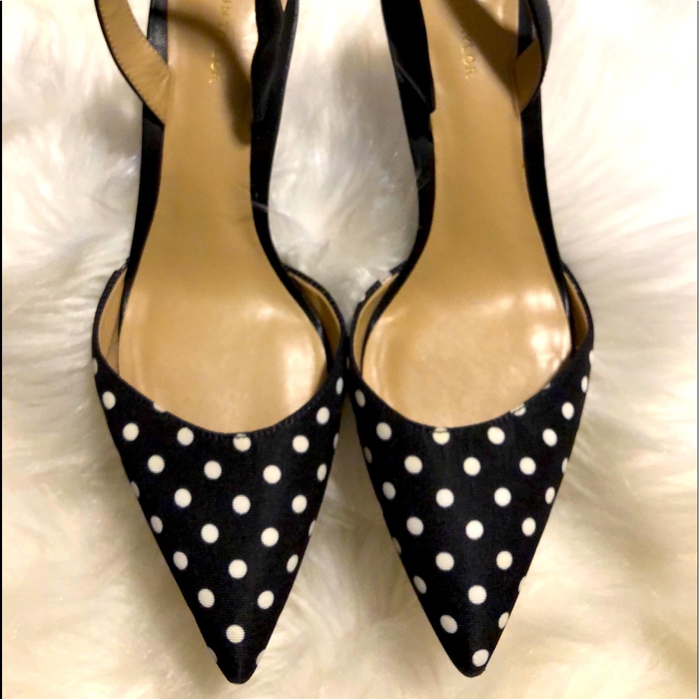 Women Ann Taylor Polka Dot Heels